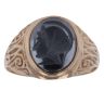 9ct Yellow Gold Hematite Centurion Signet Ring