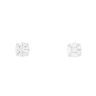 18ct White Gold 0.50ct Diamond Cluster Stud Earrings