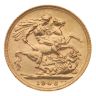 1906 Edward VII Large Head UK Full Sovereign Coin
