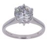Platinum 2.35ct Brilliant Cut Diamond Solitaire Ring