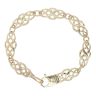 9ct Yellow Gold Celtic Bracelet 7.5"