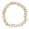 9ct Yellow Gold Belcher Bracelet 8"