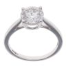 18ct White Gold 2.00ct Brilliant Cut Lab Grown Diamond Solitaire Ring