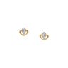 22ct Yellow Gold Cubic Zirconia Studs Baby Earring