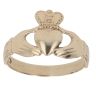9ct Yellow Gold Claddagh Fancy Ring