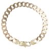 9ct Yellow Gold Curb Bracelet 8.5"