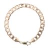 9ct Yellow Gold Curb Bracelet 8"