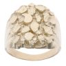9ct Yellow Gold Nugget Ring