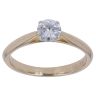 9ct Yellow Gold 0.50ct Brilliant Cut Lab Grown Diamond Solitaire Ring