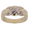 18ct Yellow Gold Patterned Puzzle Ring