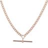 9ct Rose Gold Albert Chain 18"