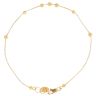 22ct Yellow Gold Fancy Bead Bracelet 7"