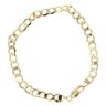 9ct Yellow Gold 8.5" Curb Bracelet