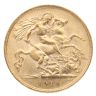 1914 George V Large Head UK Half Sovereign Coin