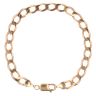 9ct Yellow Gold Curb Bracelet 7.5"