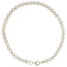 9ct Yellow Gold Cubic Zirconia Tennis Bracelet 7.5"