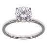9ct White Gold 2.17ct Brilliant Cut Lab Grown Diamond Solitaire Ring