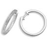9ct White Gold 0.45ct Diamond Earrings