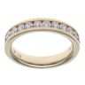9ct Yellow Gold 0.75ct Brilliant Cut Lab Grown Diamond Eternity Ring