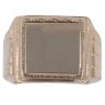 9ct Yellow Gold Square Signet Ring