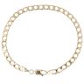 9ct Yellow Gold Curb Bracelet 9"