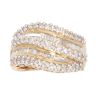 18ct Yellow Gold 1.00ct Brilliant And Baguette Cut Diamond Fancy Ring