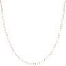 9ct Yellow Gold Square Curb Chain 18"