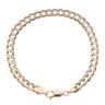 9ct Yellow Gold Curb Bracelet 7.5"