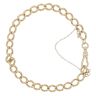 9ct Yellow Gold Albert Bracelet 9"