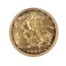 1982 Elizabeth II Decimal Portrait UK Half Sovereign Coin