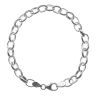 Silver Belcher Bracelet 7.5" By Icesia