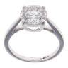 18ct White Gold 3.00ct Brilliant Cut Lab Grown Diamond Solitaire Ring