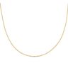 22ct Yellow Gold Flat Milan Chain 16"
