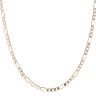 9ct Yellow Gold Figaro Chain 22"