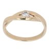 9ct Yellow Gold 0.15ct Brilliant Cut Diamond Solitiare Ring