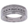 9ct White Gold 0.35ct Brilliant Cut Diamond Fancy Ring