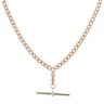 9ct Rose Gold T-Bar Albert Chain 20"