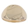 9ct Yellow Gold Patterned Signet Ring