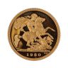 1980 Elizabeth II Decimal Portrait UK Half Sovereign Boxed Coin