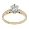 18ct Yellow Gold 0.75ct Brilliant Cut Diamond Solitaire Ring