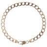 9ct Yellow Gold Curb Bracelet 7.5"