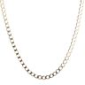 9ct Yellow Gold Curb Chain 20"