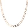 9ct Yellow Gold Square Curb Chain 24"