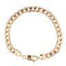 9ct Yellow Gold Curb Bracelet 7.5"