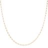9ct Yellow Gold Plain Belcher Chain 22"