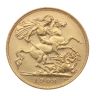 1908 Edward VII Large Head UK Half Sovereign Coin