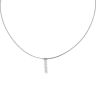 18ct White Gold 1.20ct Brilliant Cut Diamond Pendant and Chain 16"