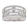 9ct White Gold Diamond Fancy Ring by Anya Belle