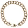 9ct Yellow Gold Curb Bracelet 8.5"