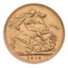 1912 George V Large Head UK Full Sovereign Coin